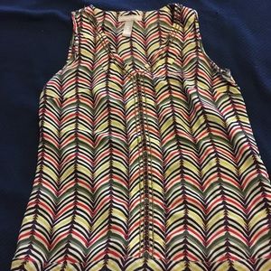 Banana Republic sleeveless blouse